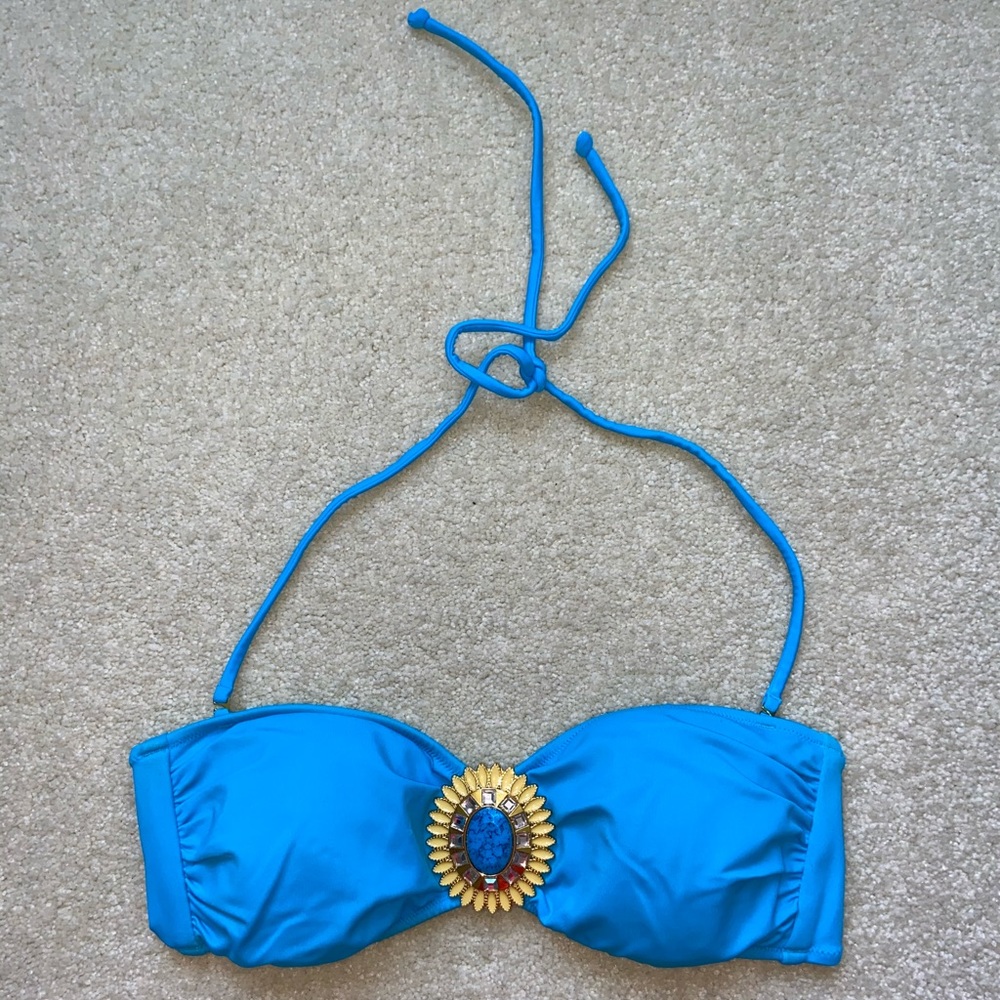 Victoria Secret Bandeau Bling Swim Top | Size M
